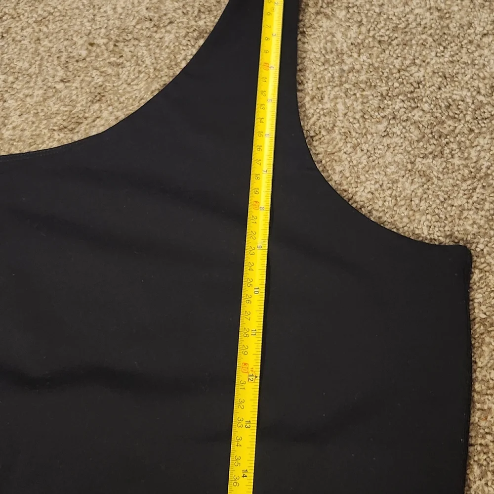 Girlfriend Collective Black Bianca One Shoulder Sports Bra Activewear 3XL - Picture 7 of 10